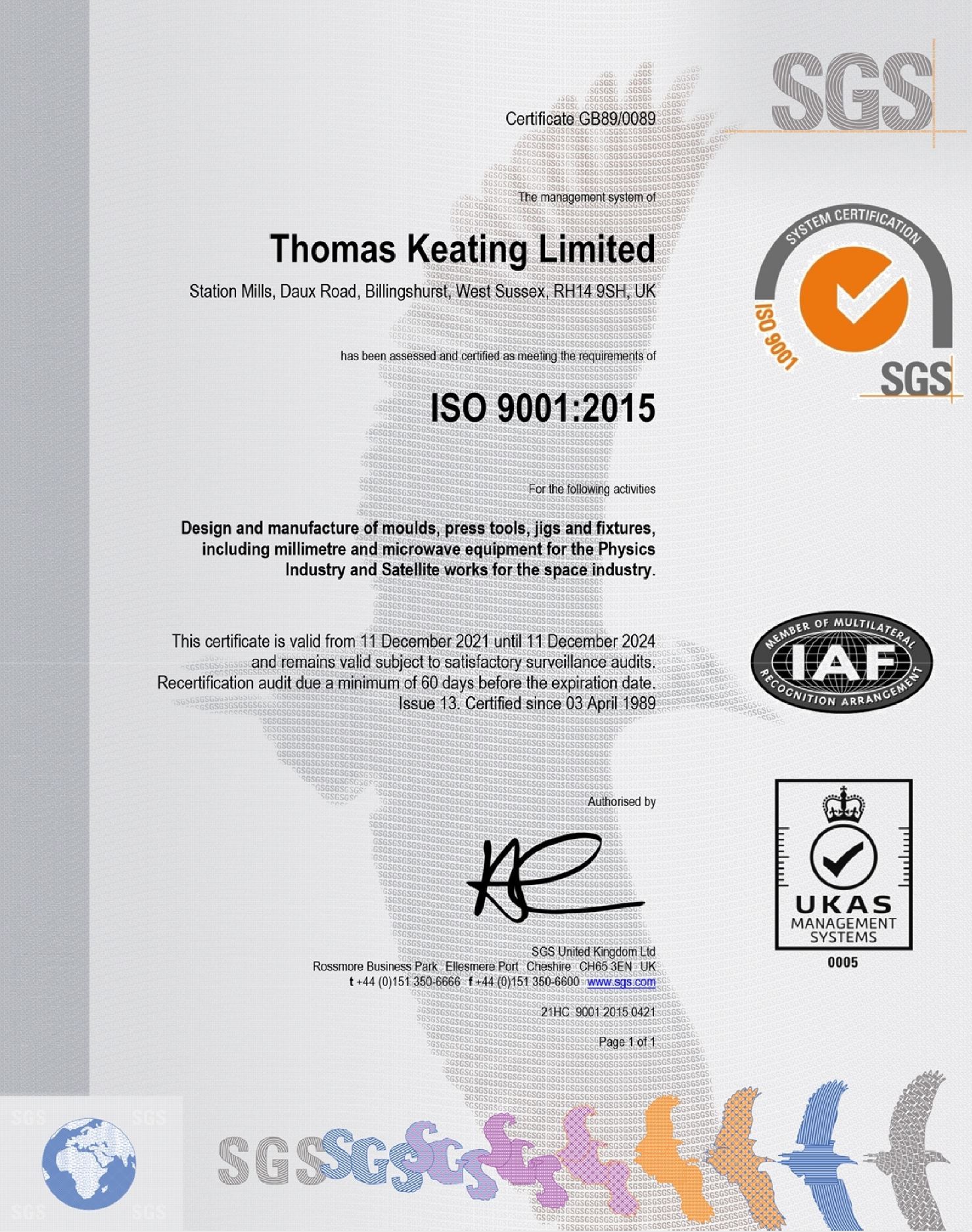 TK QA Cert 23